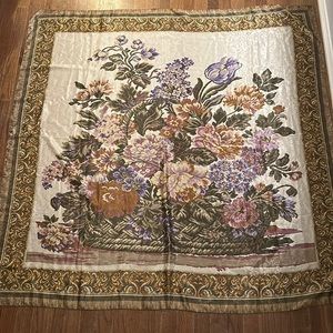 AXCESS large scarf, beautiful floral print made in Italy